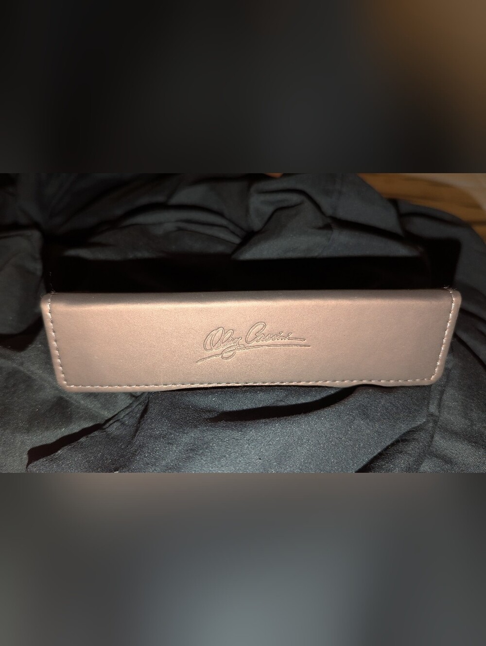 Oleg Cassini Brown Sunglasses Case
